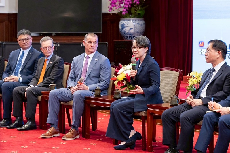 蕭美琴副總統接見美台商業協會訪團　強調深化臺美安全經貿與科技合作