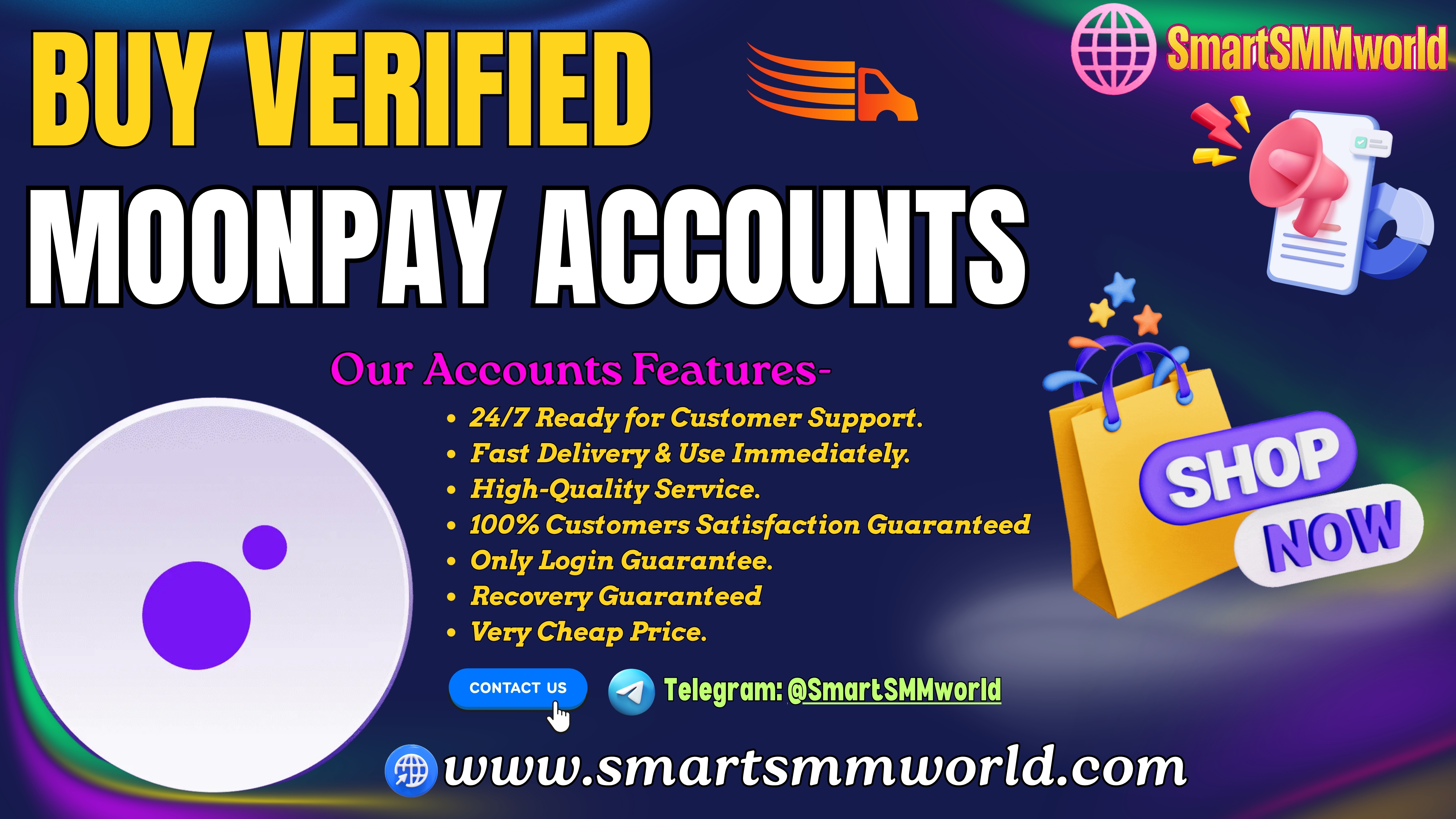 Top Platforms to Buy Verified MoonPay Accounts In USA