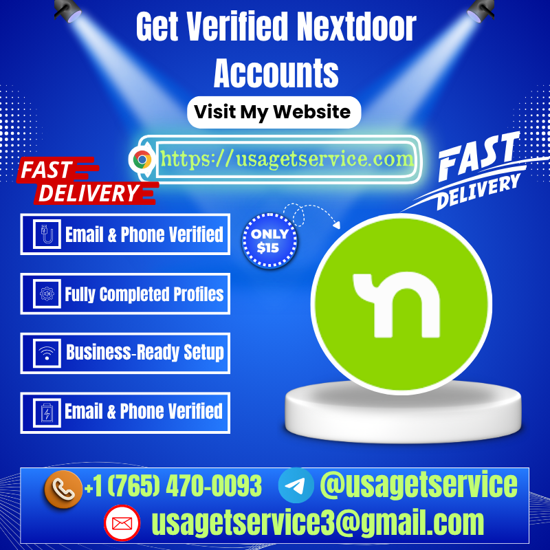 Best Time to Buy Verified Nextdoor Accounts