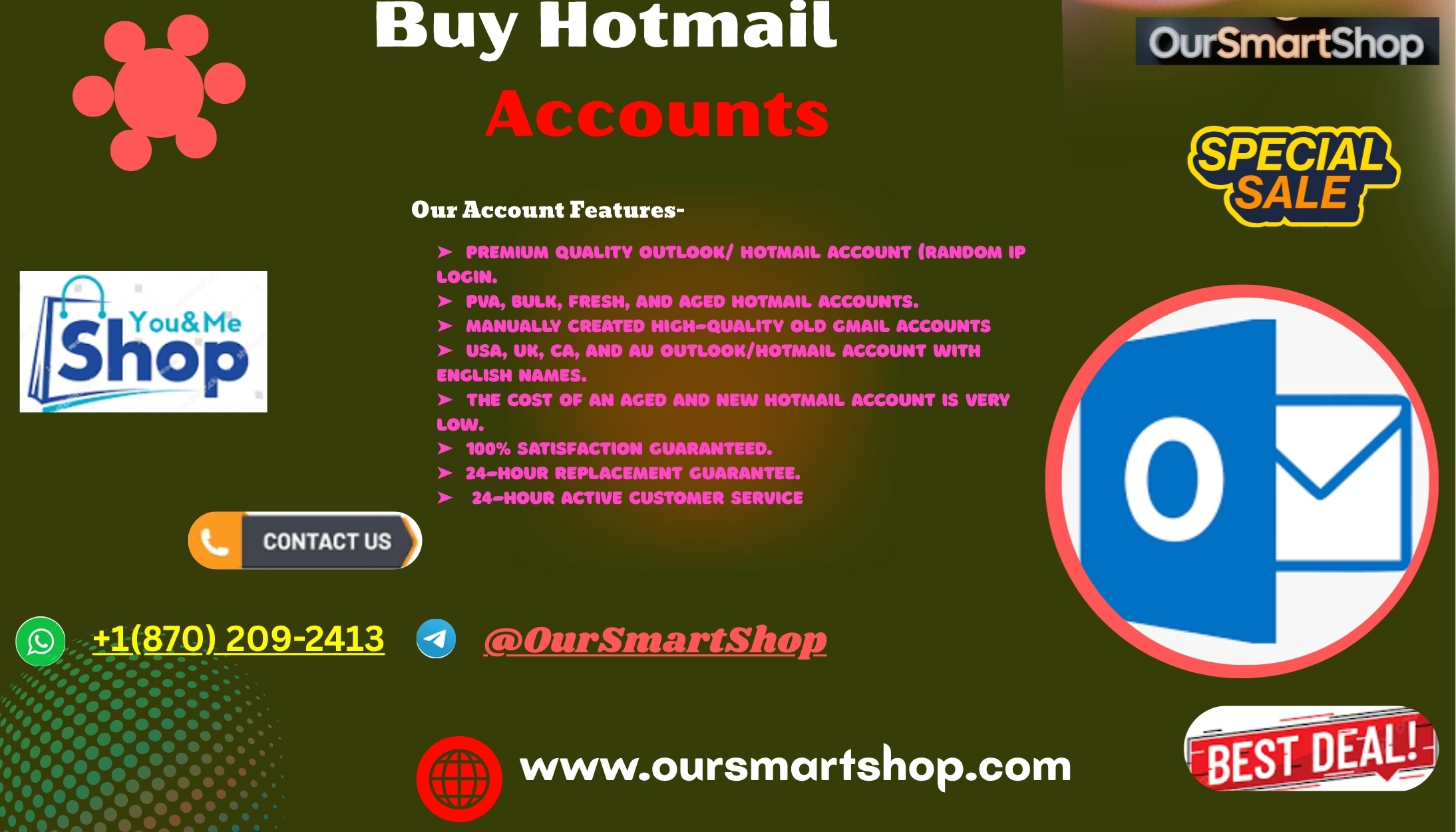  Best Places to Buy Hotmail Accounts in the US