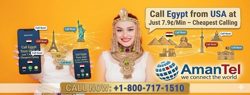 Call Egypt from USA at Just 7.9&cent;/Min &ndash; Cheapest Calling