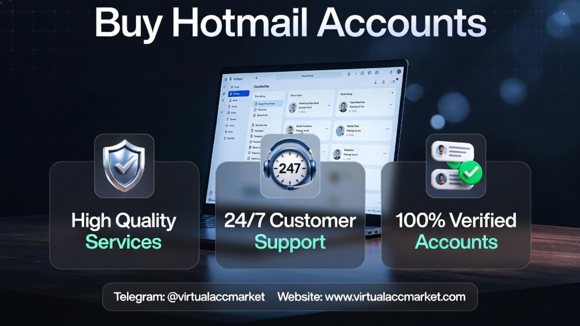 Virtualaccmarket Top 16 Website Where to Buy Hotmail Accounts: 100% Safe &amp; Fast Delivery (Bulk, PVA-Aged) In 2026