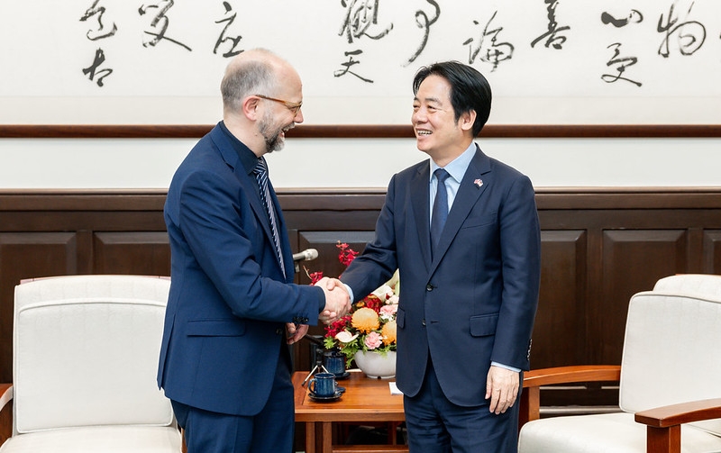賴清德總統接見德國國會友臺小組跨黨派議員訪團　攜手推進持續深化資安、國防與社會韌性合作