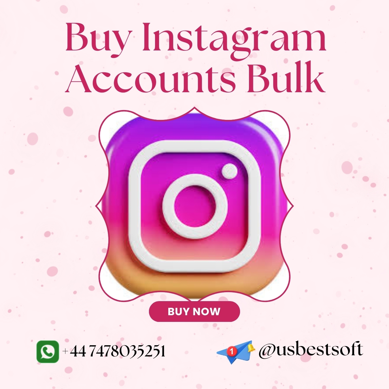 Buy Instagram Accounts in Bulk and Boost Your Brand Today!