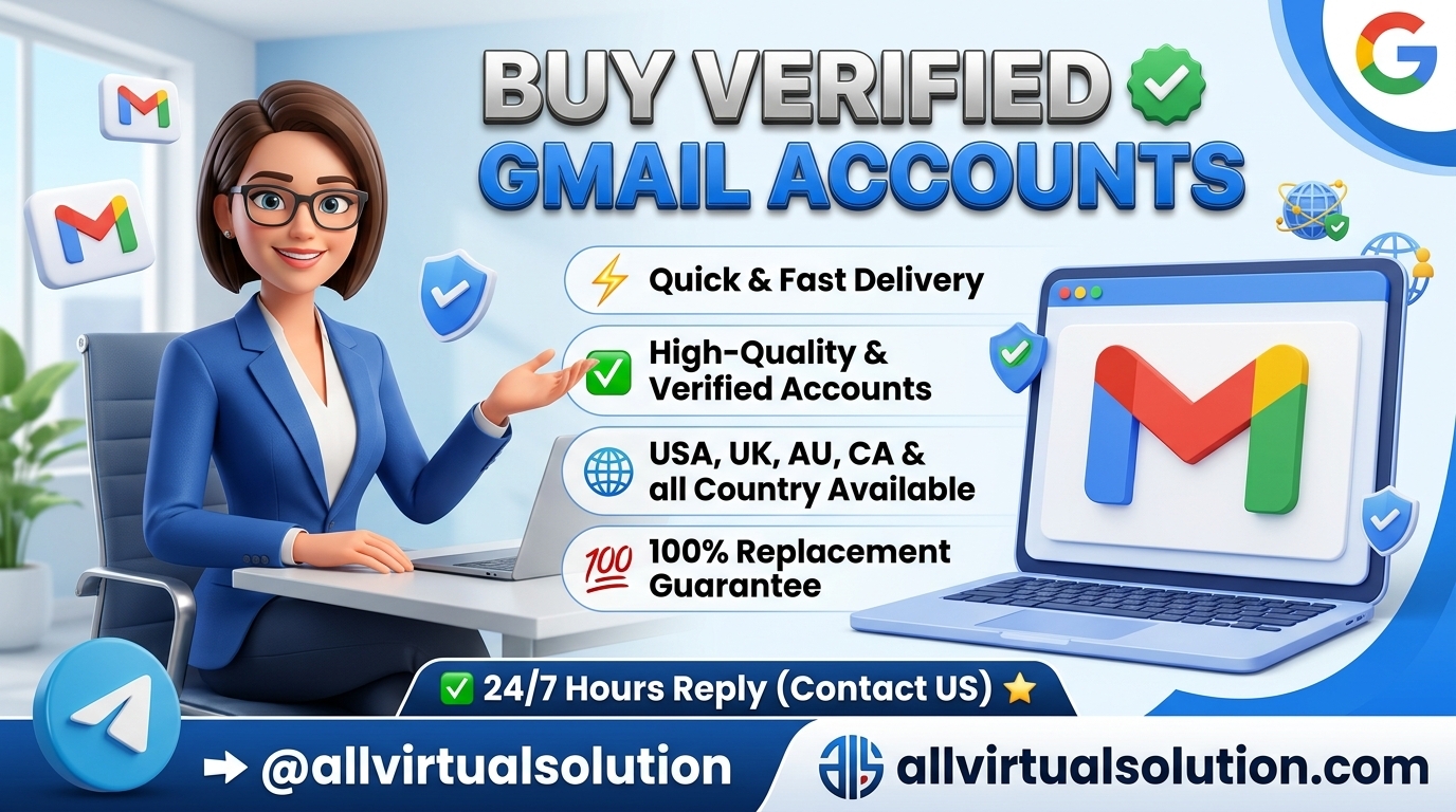 Best Sites 5 to Buy Verified Gmail Accounts (Bulk, Aged &amp; PVA) from allvirtualsolution in 2065