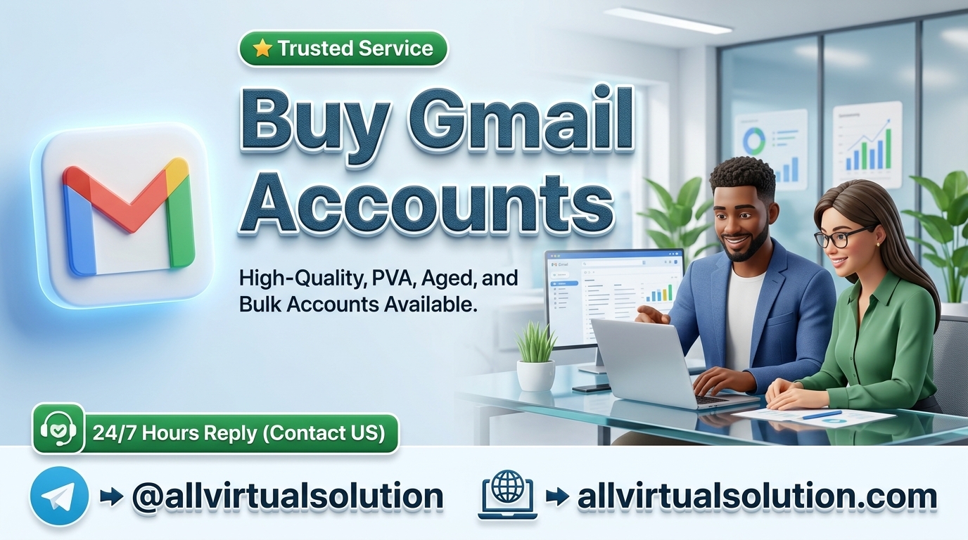 Best Product on the List: Buy Gmail Accounts Fresh Account (Bulk, Aged &amp; PVA) from allvirtualsolution in 2k69