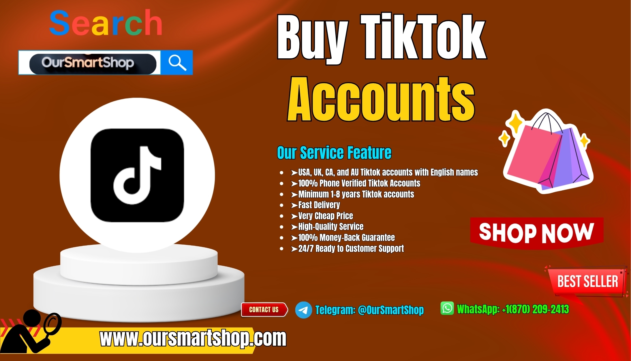 One Of The Best Site to Buy TikTok Accounts In USA 