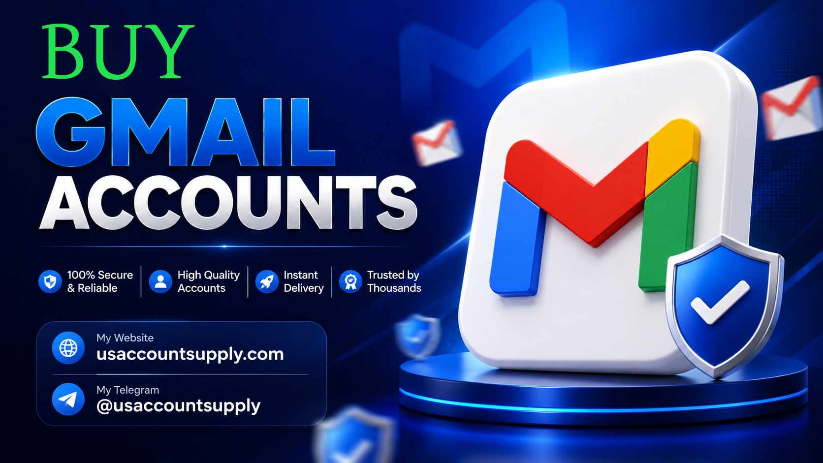 Trusted Source to Buy Gmail Accounts &ndash; usaccountsupply.com