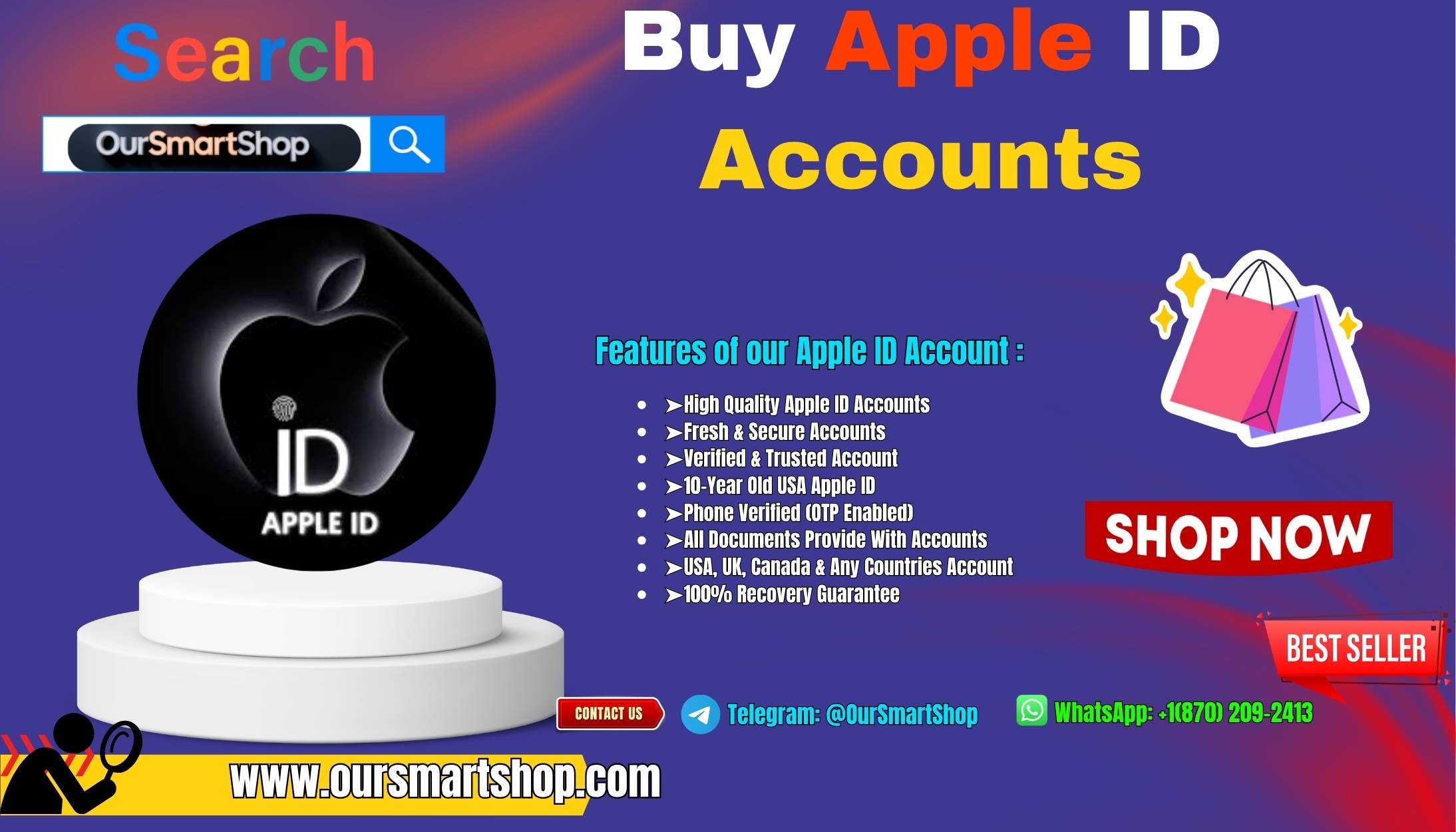 On Of The Best To Buy Apple ID Accounts In Year 