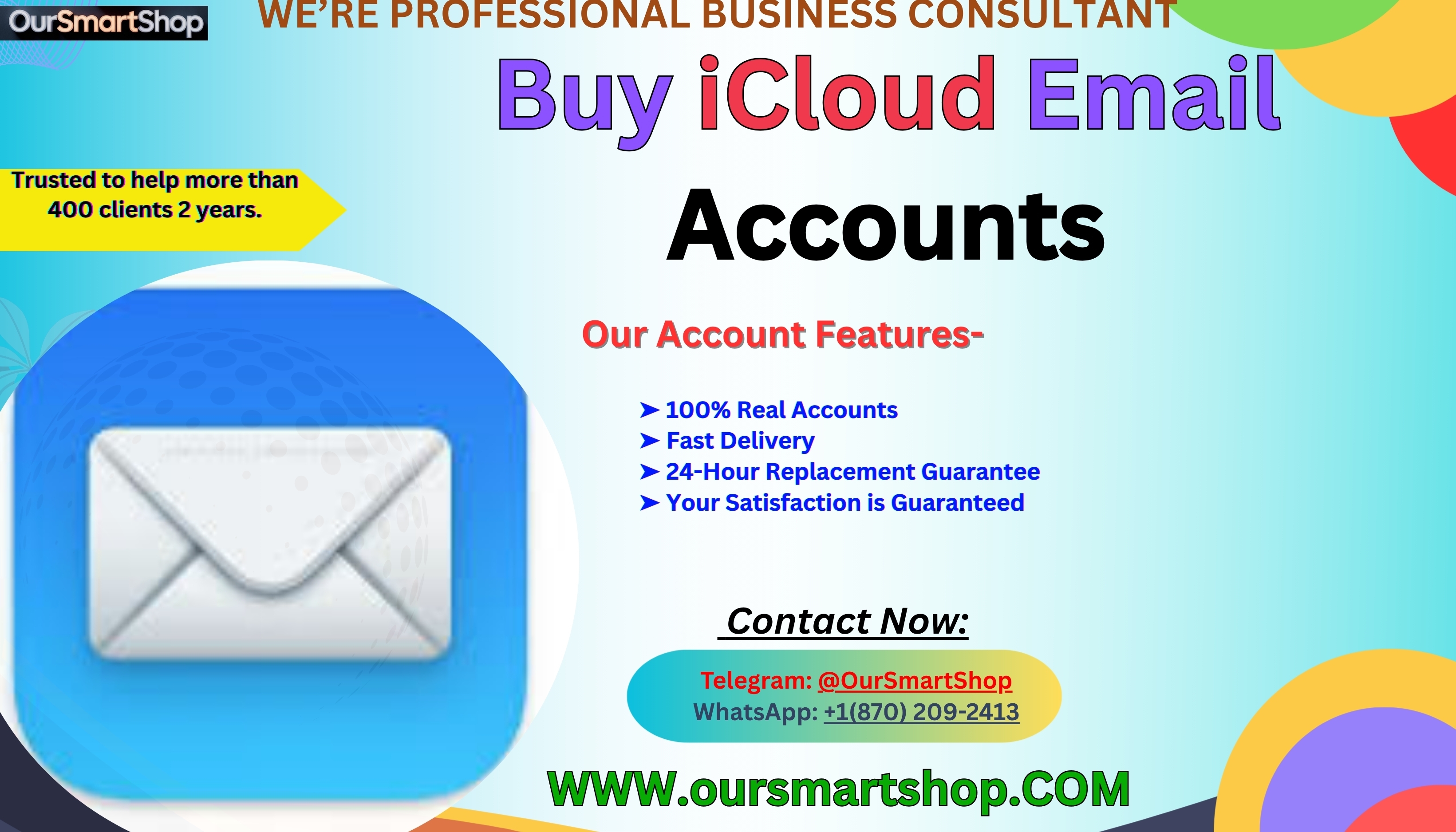 One Of The Best Site TO Buy iCloud Email Accounts In Year 