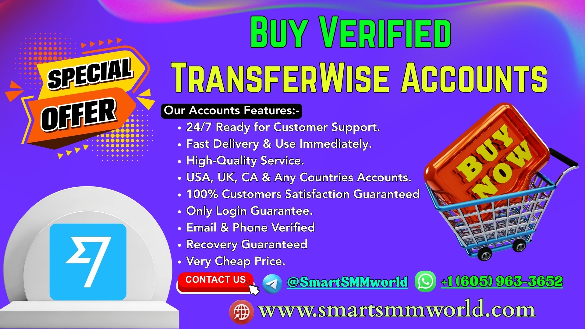 Top 17.08 Places To Buy Verified Transferwise Accounts in The USA