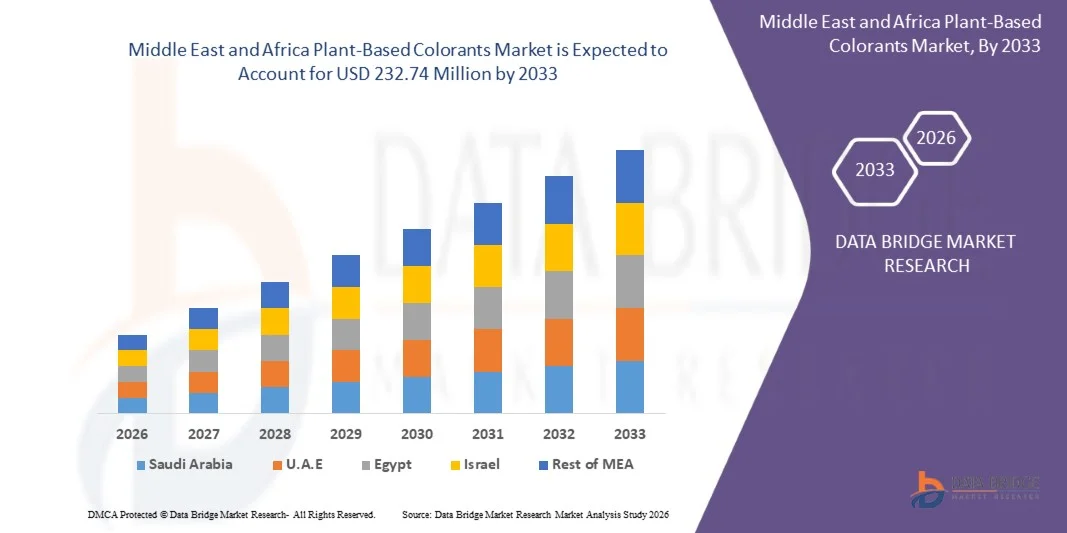 Middle East &amp; Africa Plant-Based Colorants Market Trends &amp; Forecast