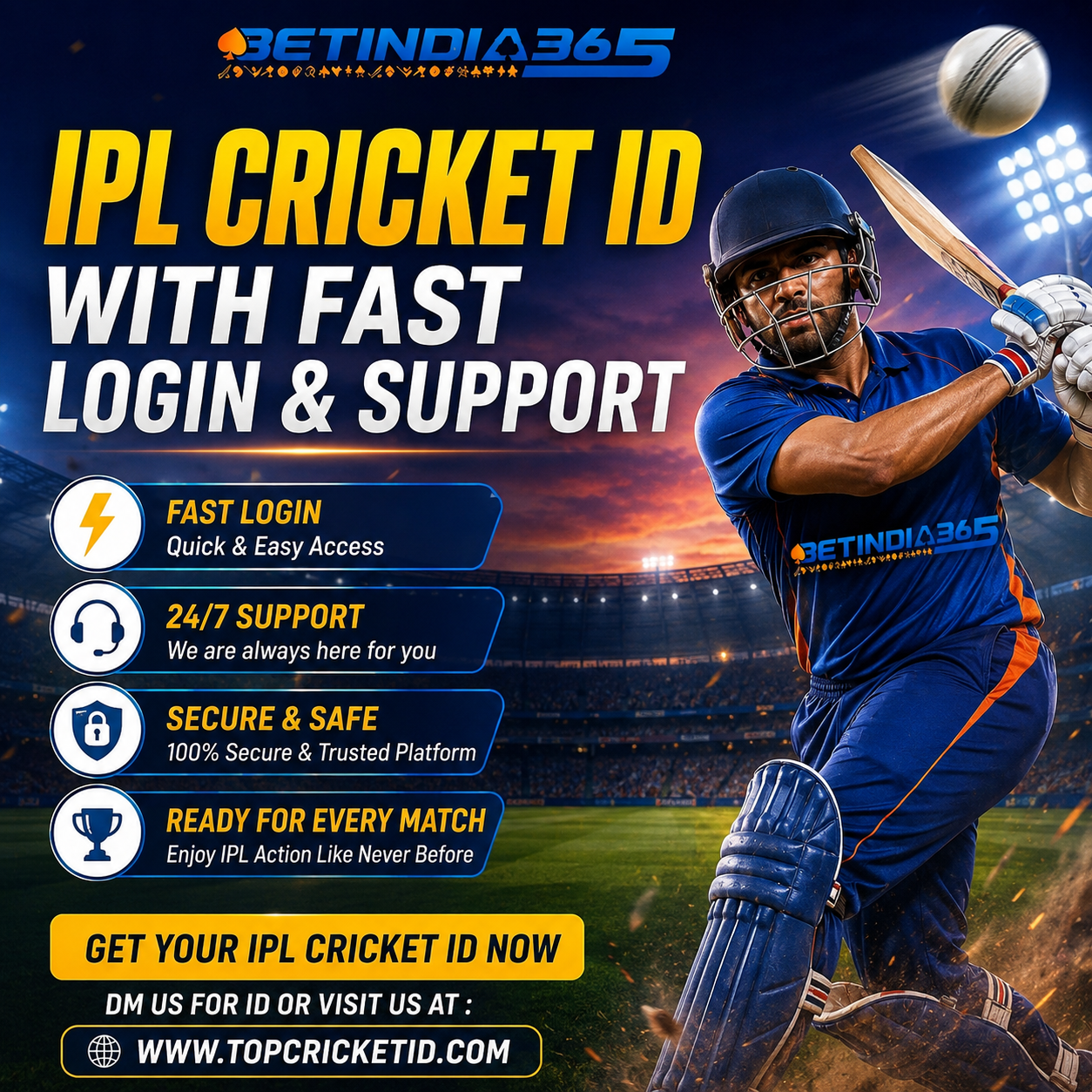 Which is the Most Secure Platform to Get an IPL ID &ndash; TopCricketID?
