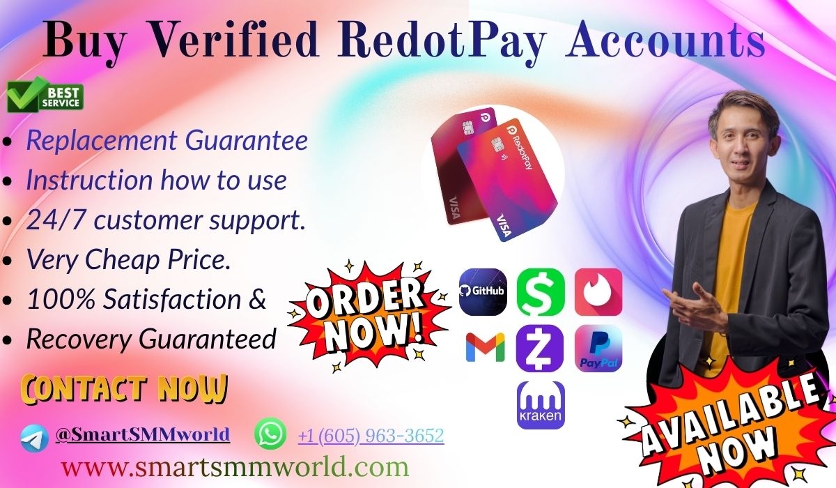 How to Buy Verified RedotPay Accounts Safely Everything You Need now 