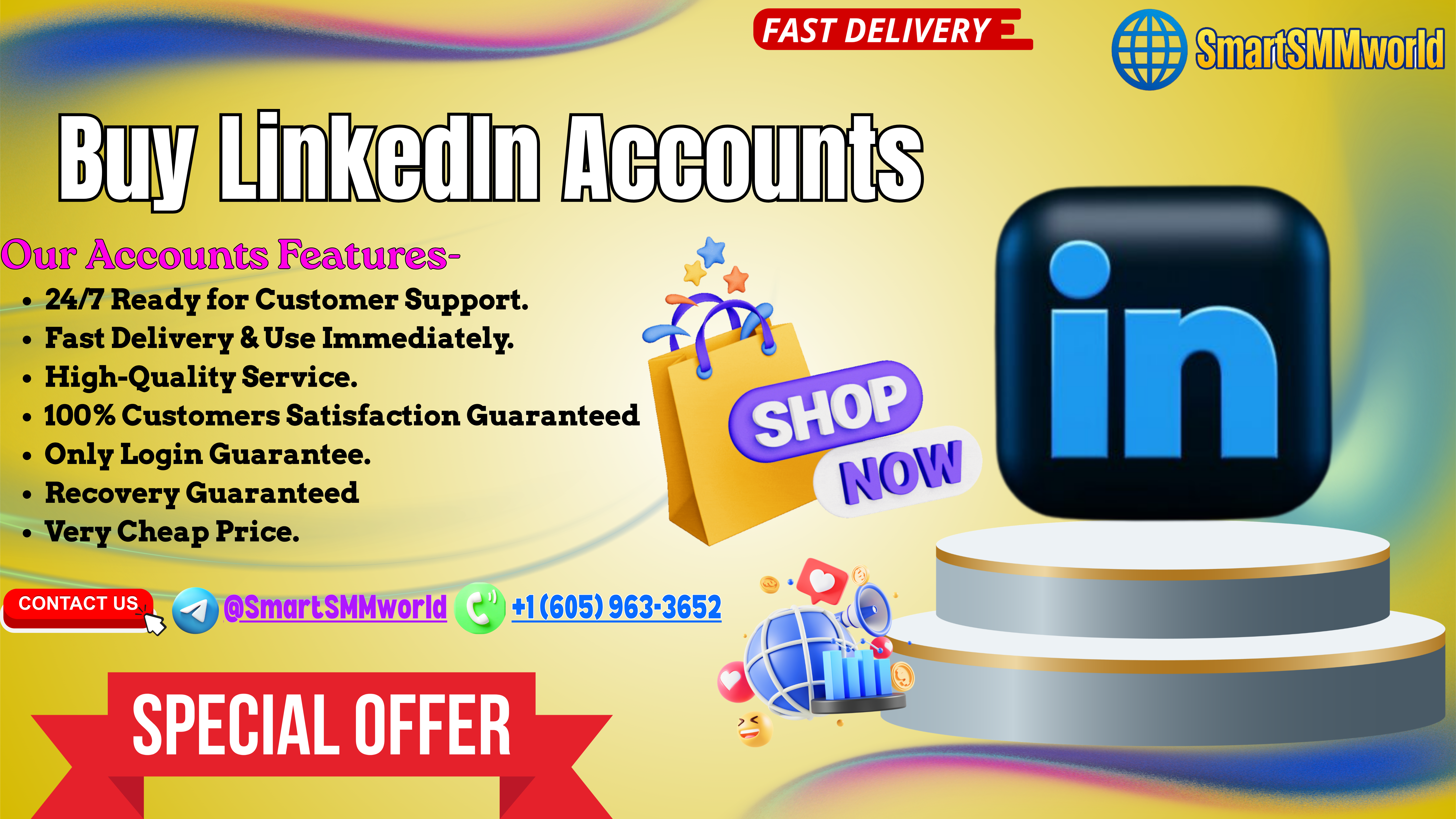 Buy LinkedIn Accounts in 2026: Trusted Site