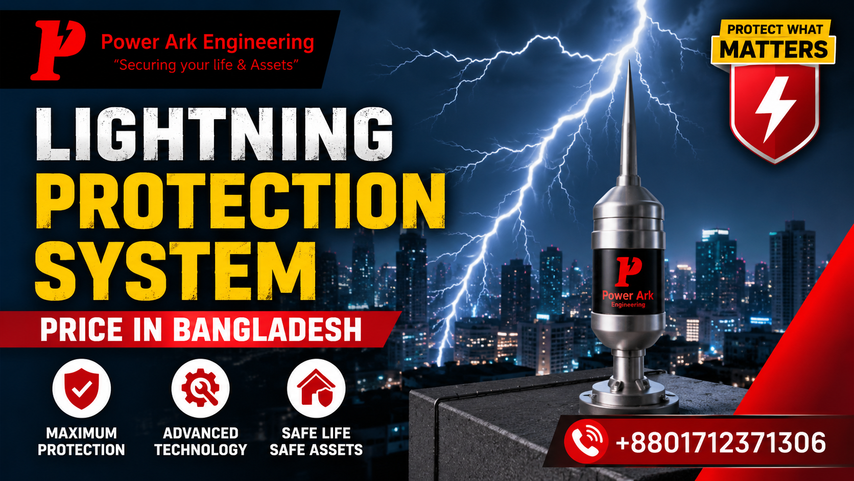 Lightning Risk Assessment and System Design Cost in Bangladesh