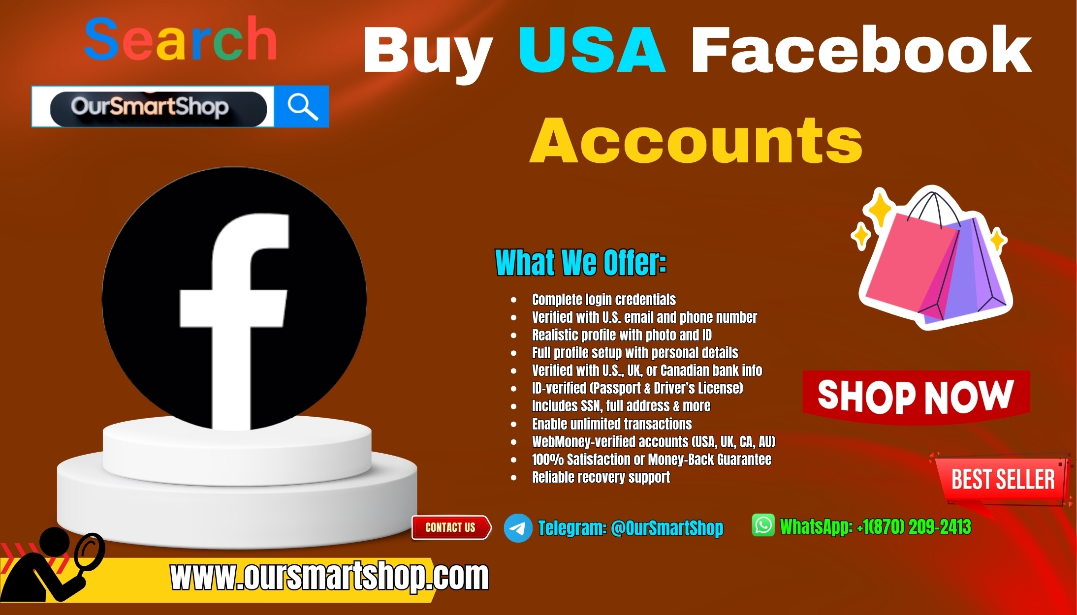 Best Way to Buy USA Facebook Accounts In Our Site 