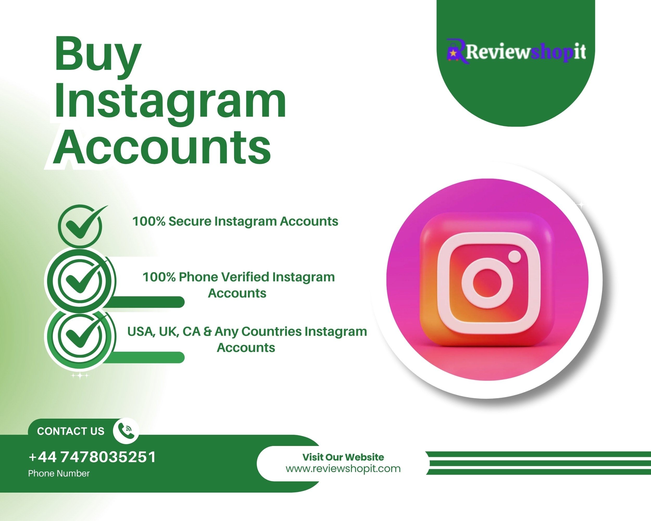 Top 7 Instagram Accounts to Buy in Denmark This Year