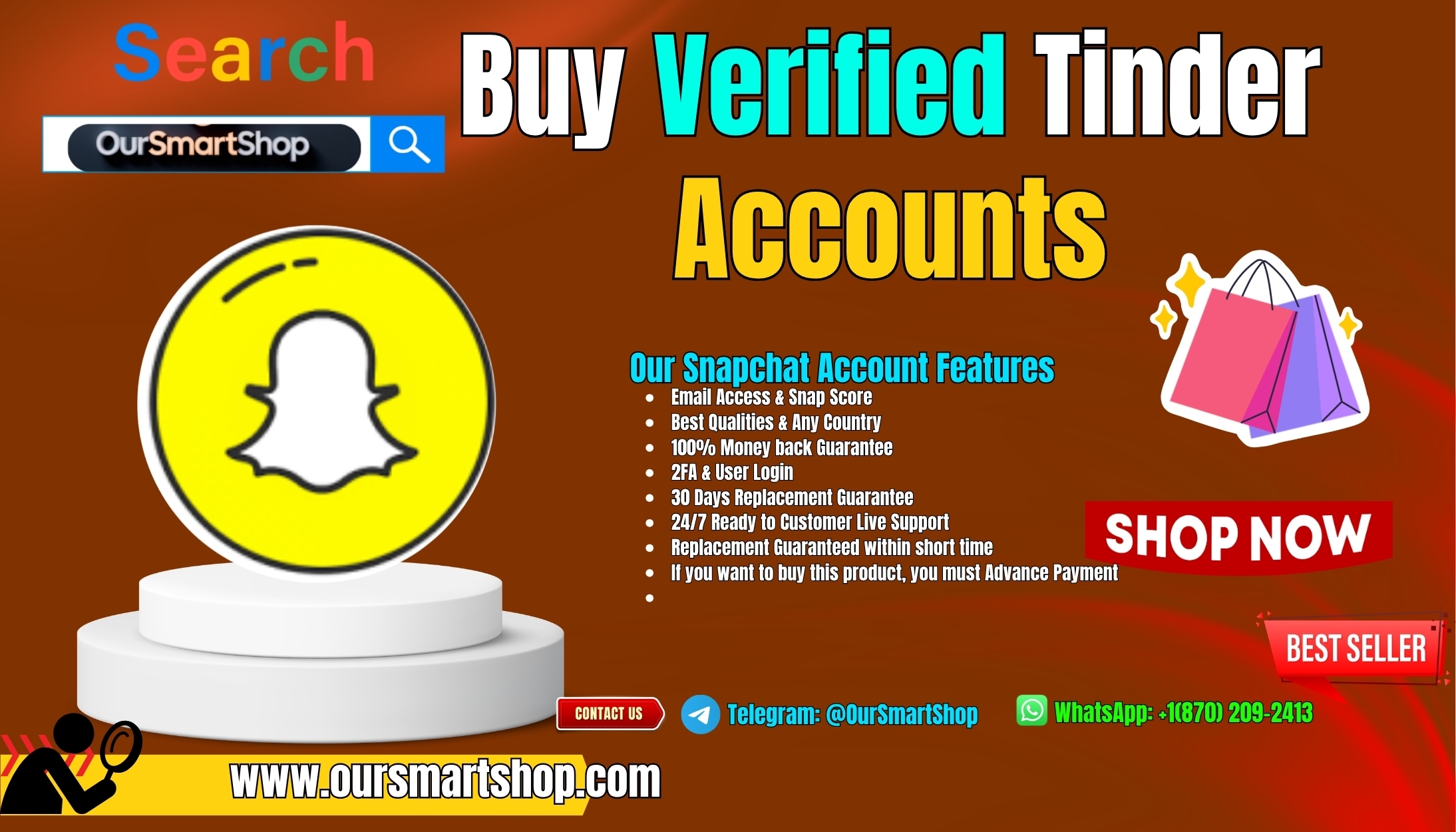 The Best Site To Buy Snapchat Accounts (PVA) in Online