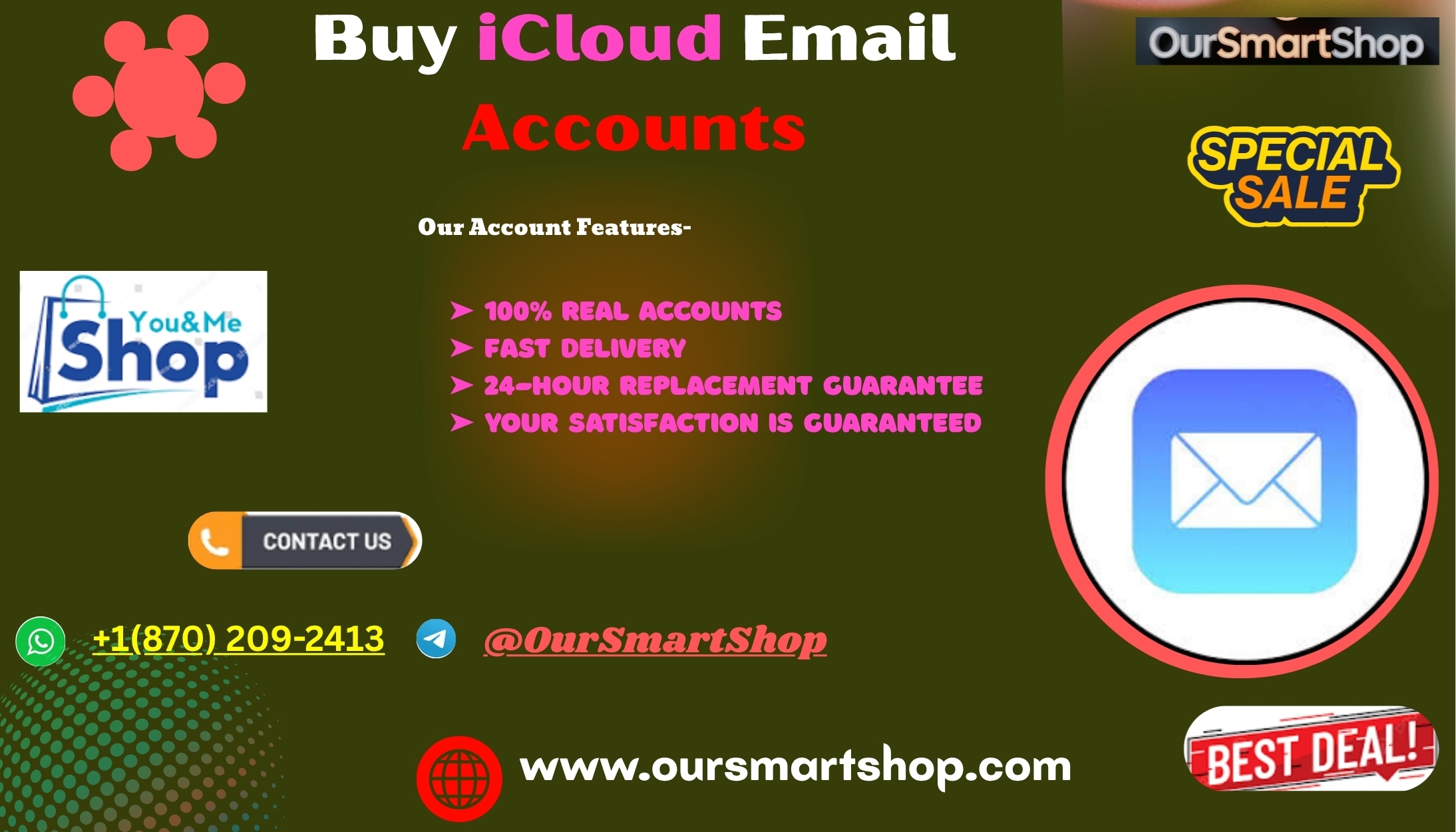  Best Places to Buy iCloud Email Accounts in the US