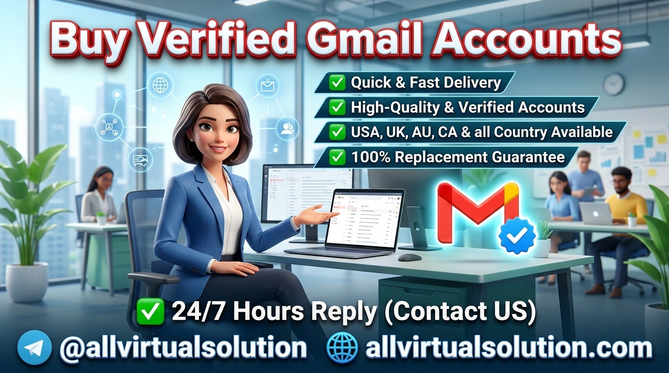 Today's Best Deal: Buy Verified Gmail Accounts (Bulk, Aged &amp; PVA) from allvirtualsolution in 2054