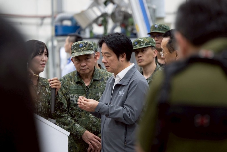 賴清德總統視導高雄地區部隊　宣示強化國防自主、擴充軍備產能確保臺海和平穩定