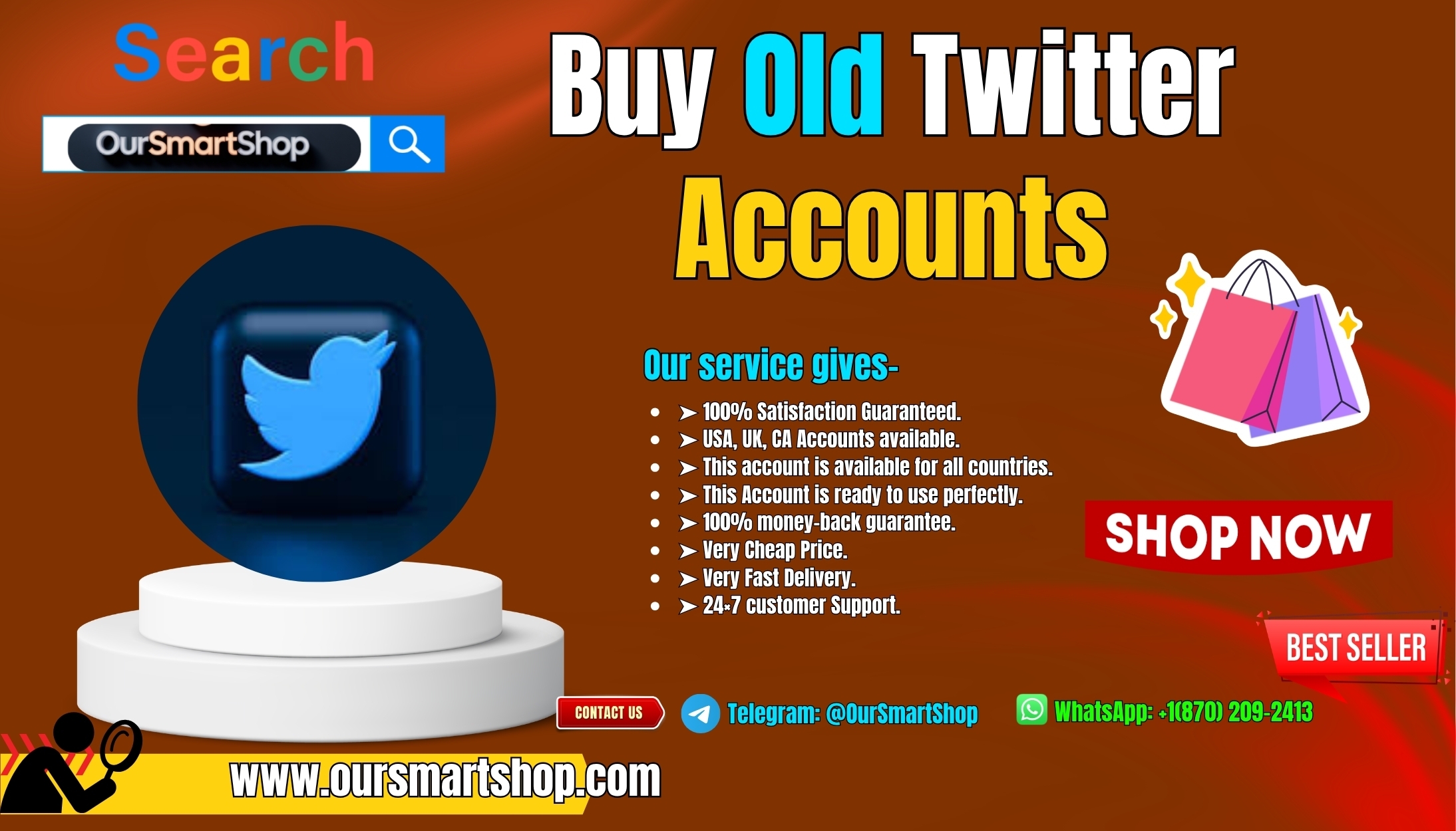 The Best Site To Buy Old Twitter Accounts in Online