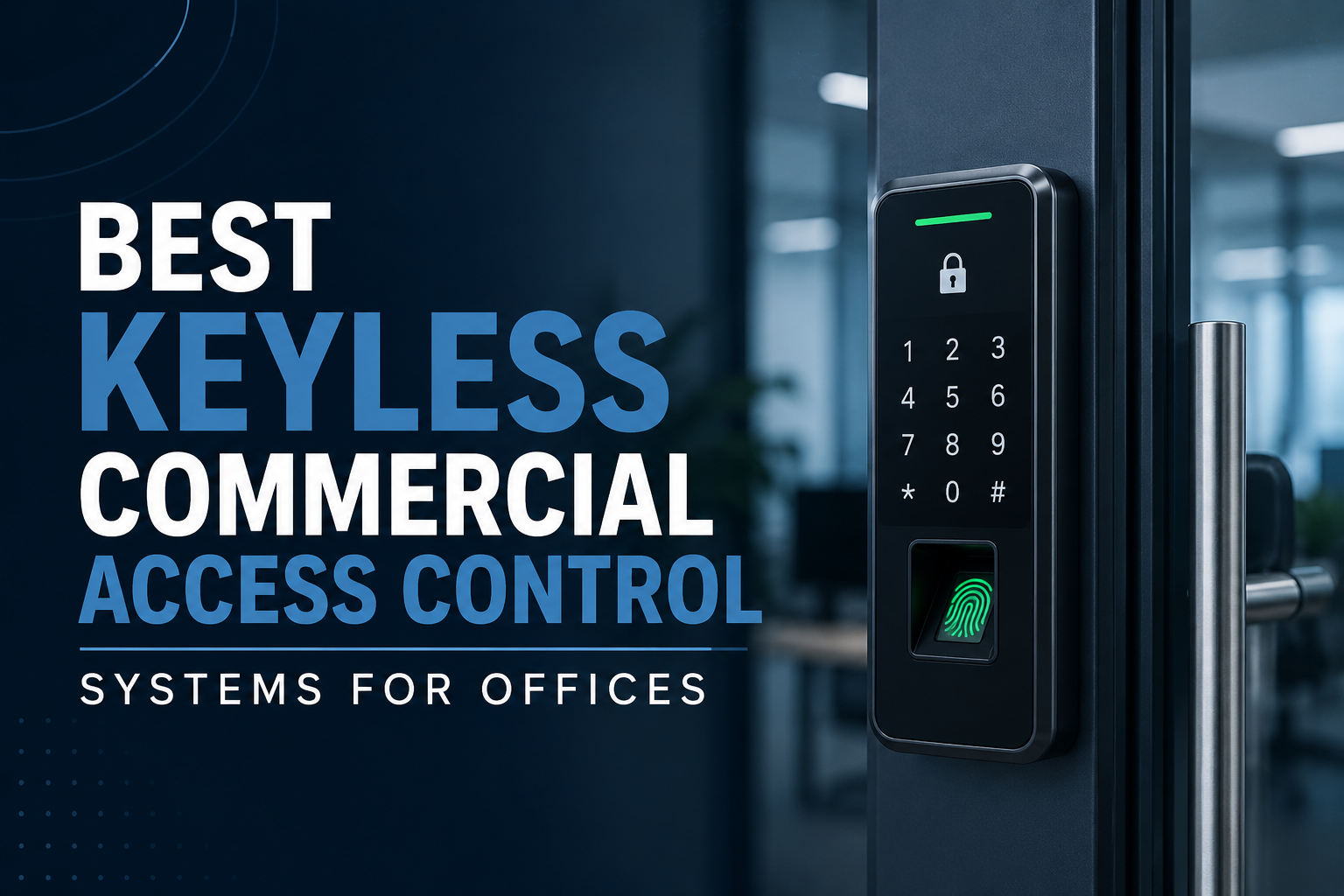 Best Keyless Commercial Access Control Systems for Offices