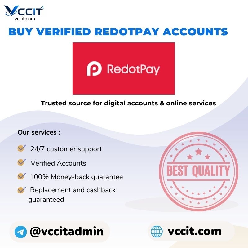  Best Platfrom To Buy Verified RedotPay Accounts 2026