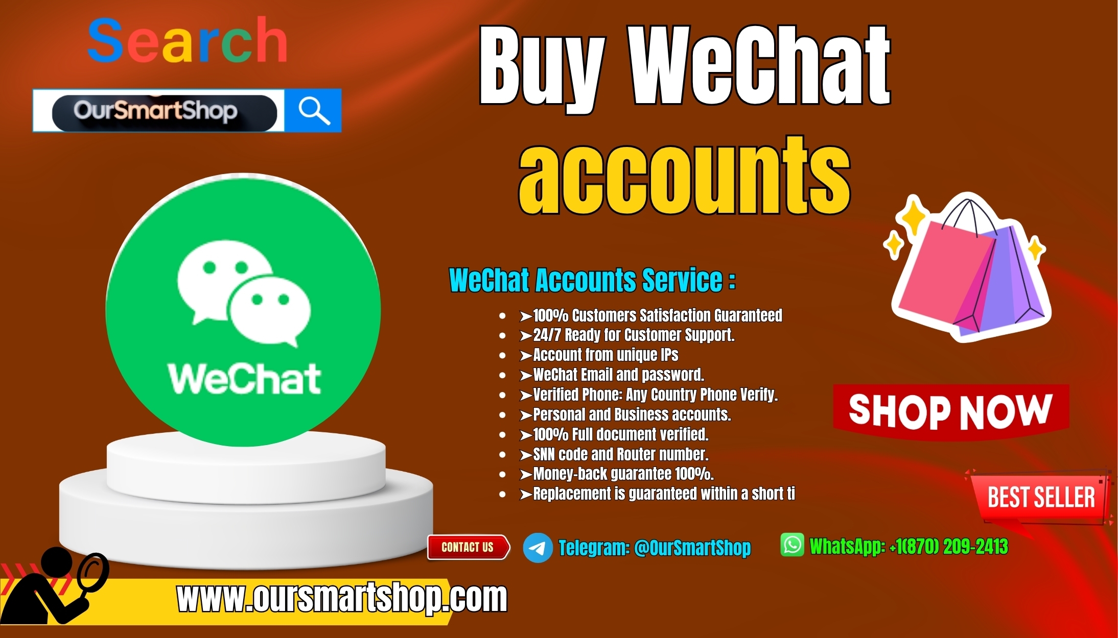 The Best Site To Buy WeChat accounts in Online