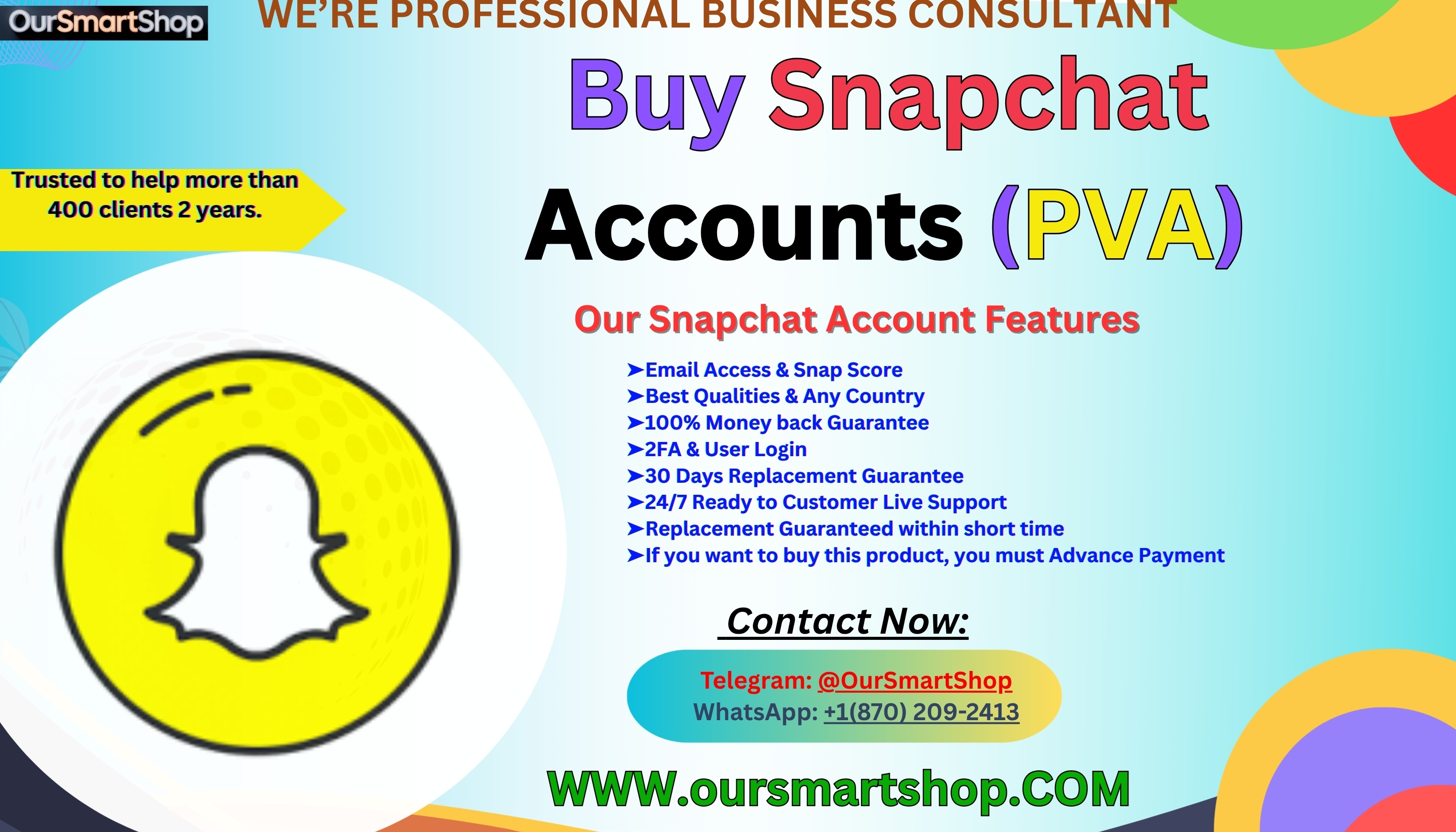 One Of The Best Site To Buy Snapchat Accounts (PVA) In Year 