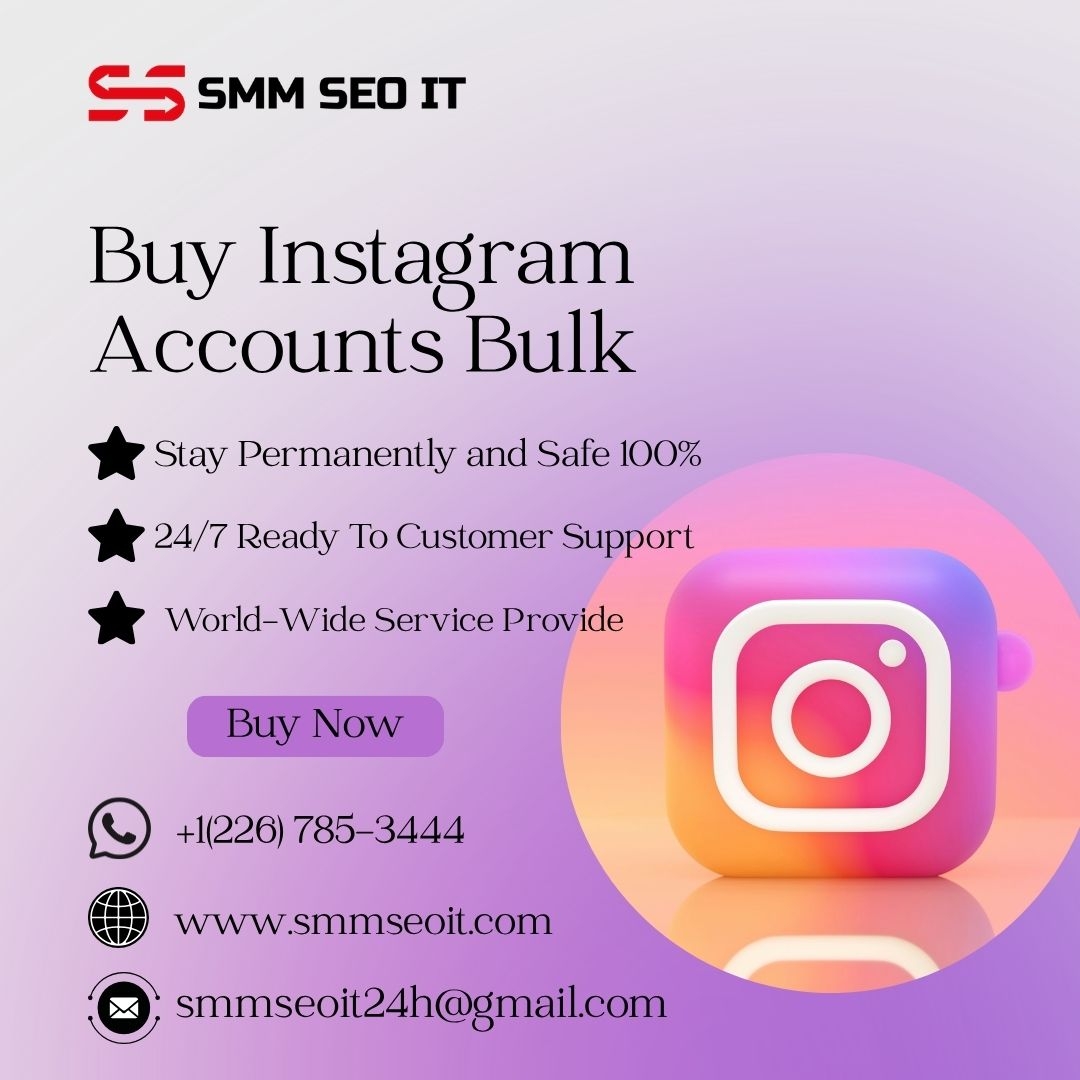 "Unlock Your Influence! Buy Instagram Accounts in Bulk &amp; Boost Your Brand FAST!"