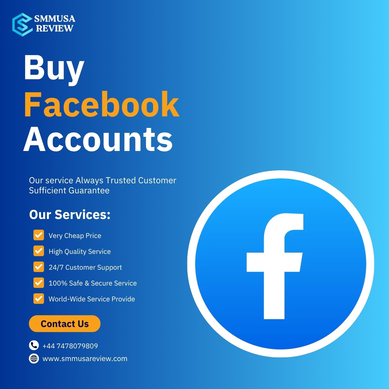 Buy US Facebook Accounts Safely &amp; Smoothly