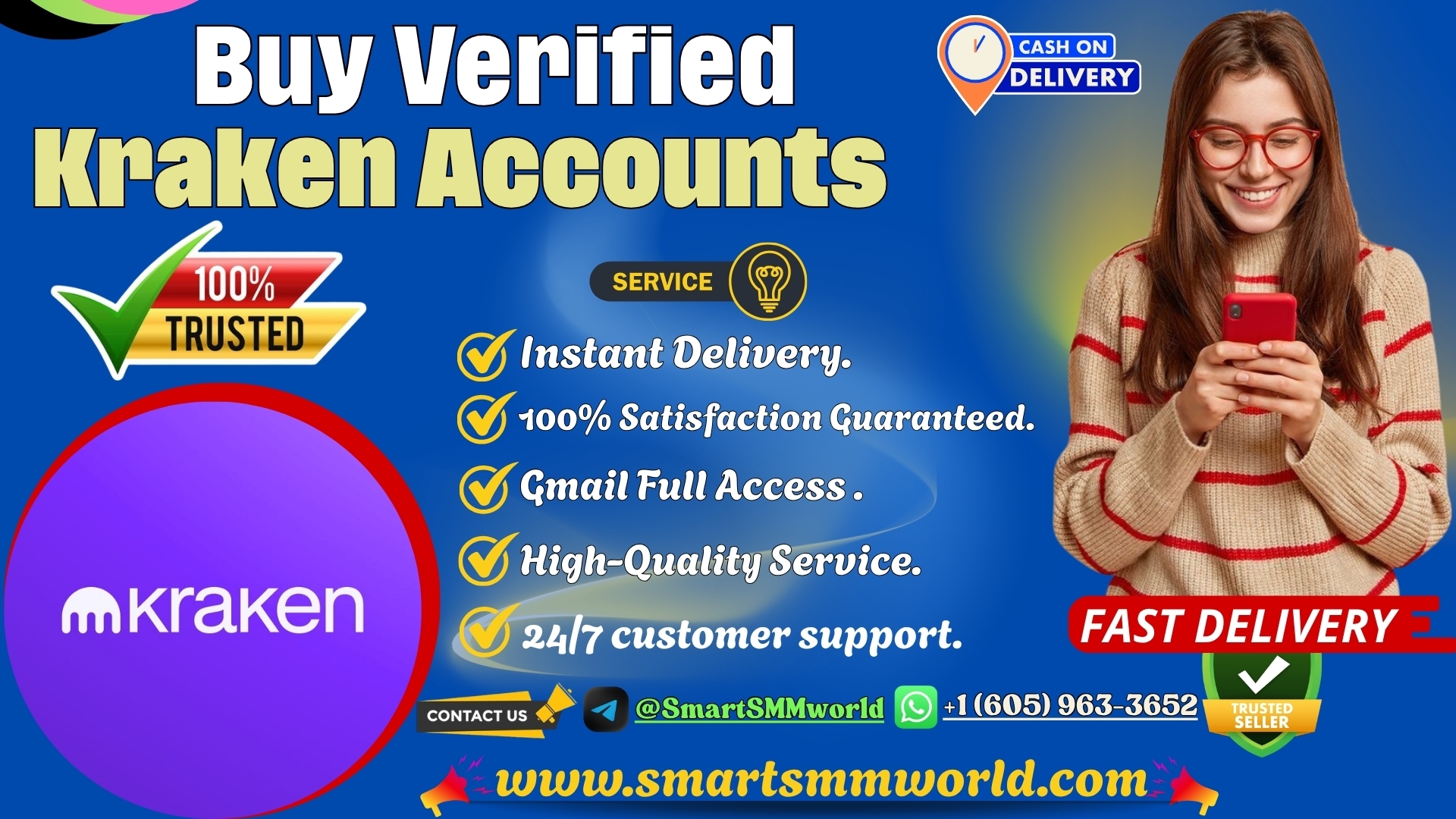 15 Best Website to All Kind Verified Kraken Business Accounts (personal and business)