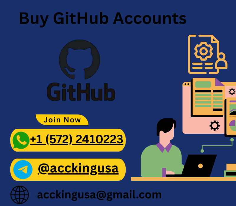 A Guide to Easily Buying Second-Hand GitHub Accounts .. ...