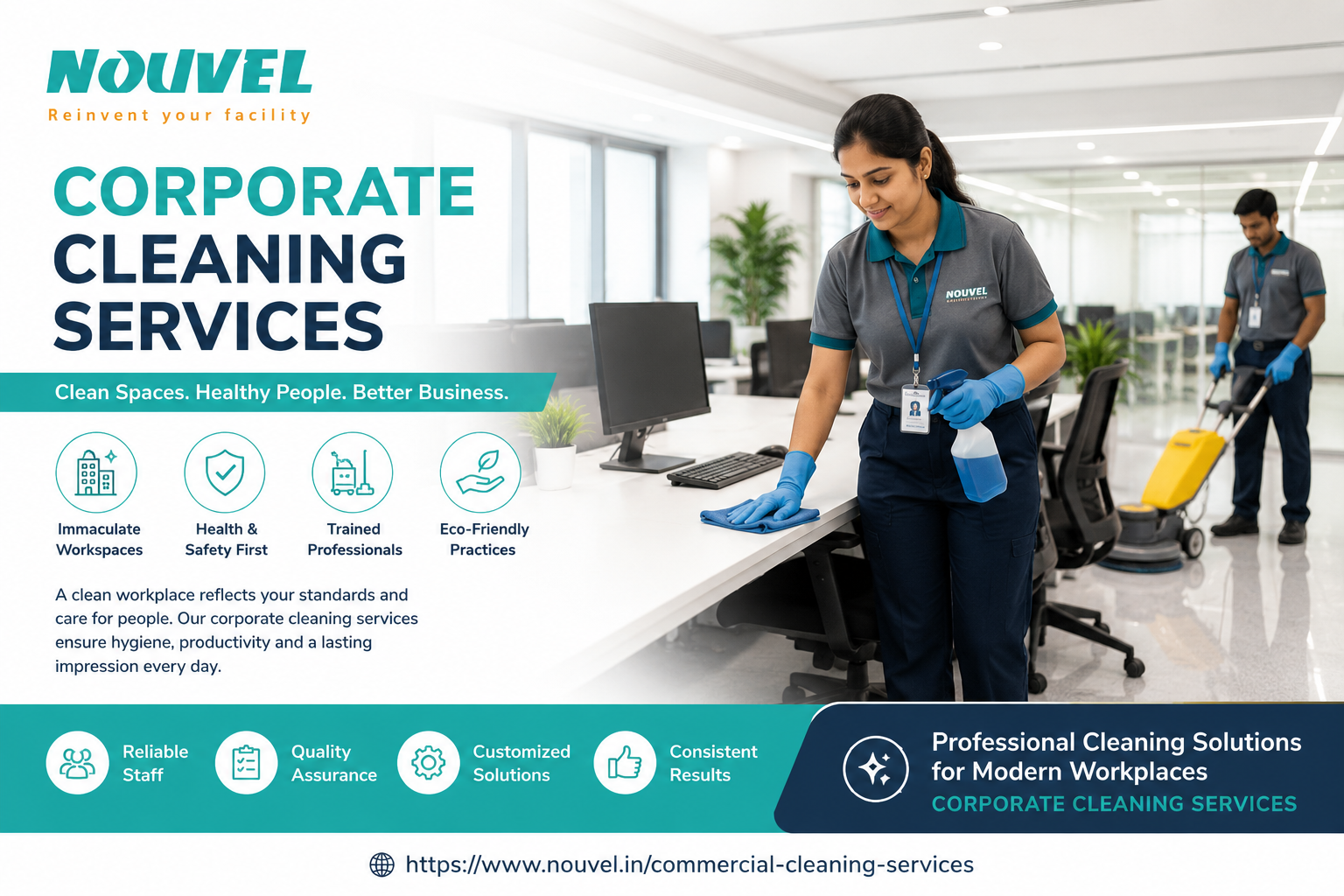 Professional Workplace Solutions: Choosing the Right Cleaning Partner for Modern Businesses