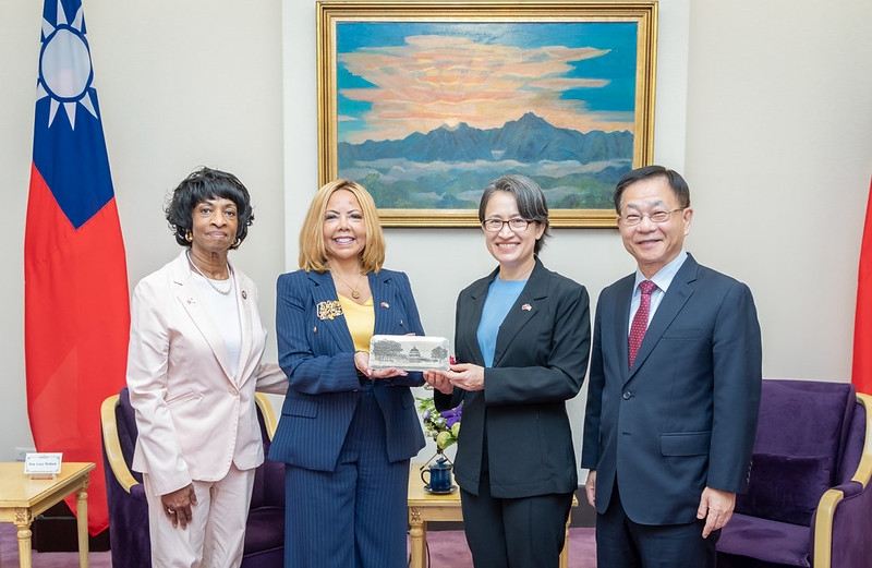 蕭美琴副總統接見美國聯邦眾議院訪團　強調深化臺美夥伴關係共同捍衛民主自由價值