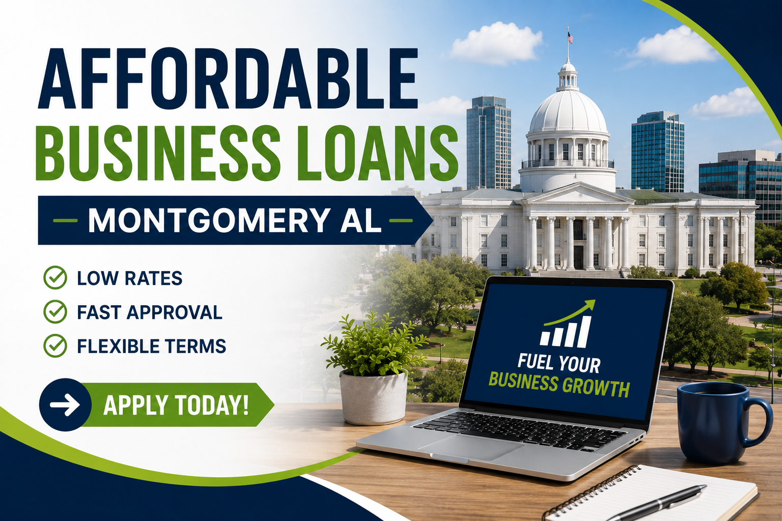 Affordable Business Loans Montgomery AL to Help Your Business Grow