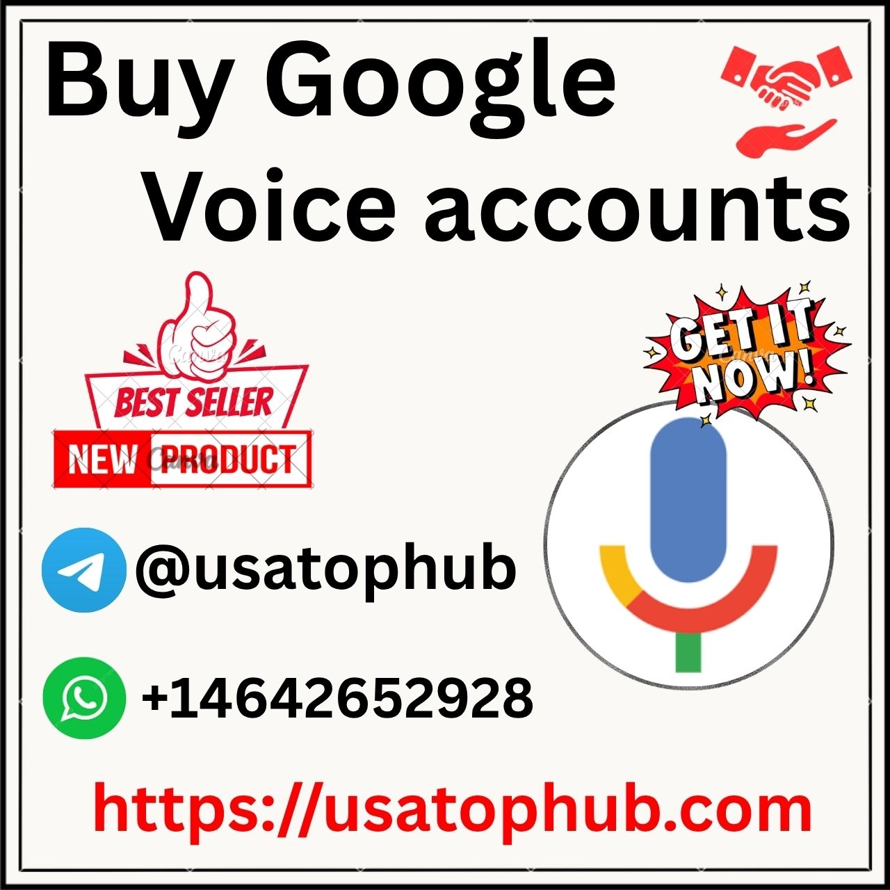 Buy Google Voice Accounts -100% Active &amp; US, UK Verified &hellip;