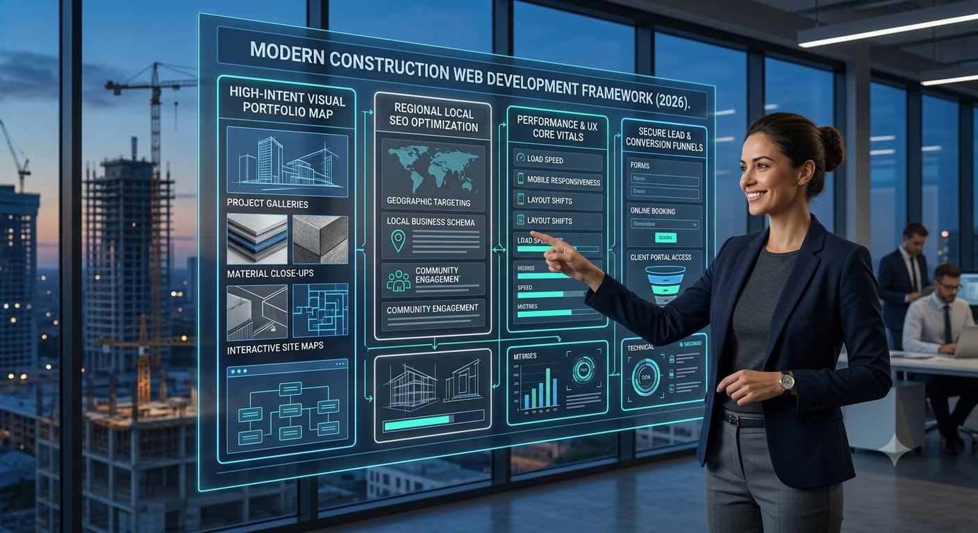 Construction Web Development: Building High-Converting Digital Assets for Contractors