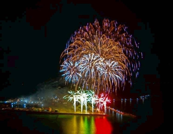 吉貝限定無人機驚艷北海夜空！2026花火節最後一場離島場圓滿落幕