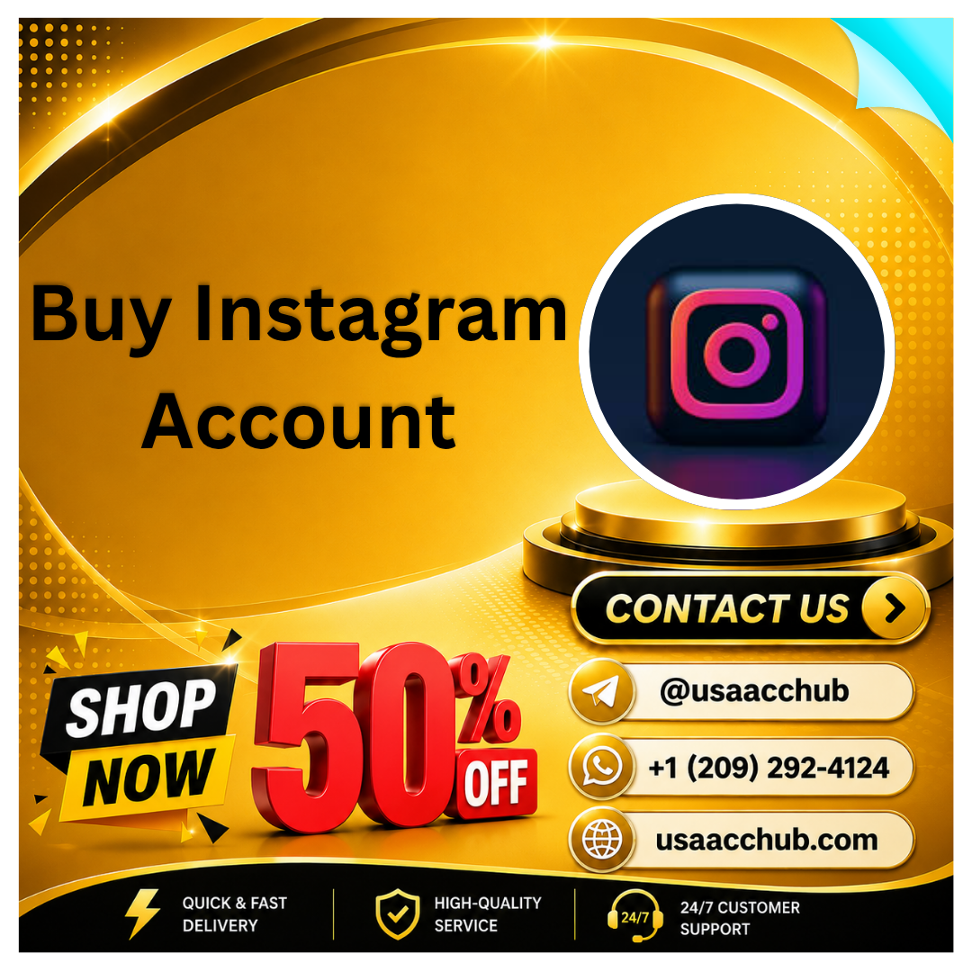 Buy Instagram Account 100% Trusted Provider (Old &amp; New)