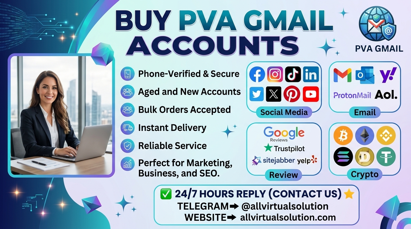 Best 11 Places to Buy PVA Gmail Accounts Worldwide Service in 2066: The Agency Leader&rsquo;s Guide