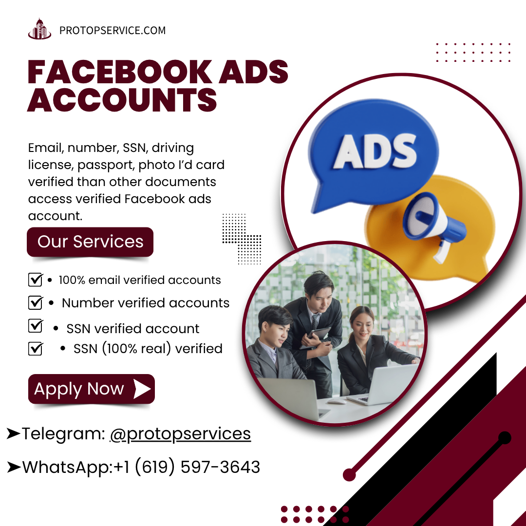 Best place to buy Facebook accounts that work for ads?