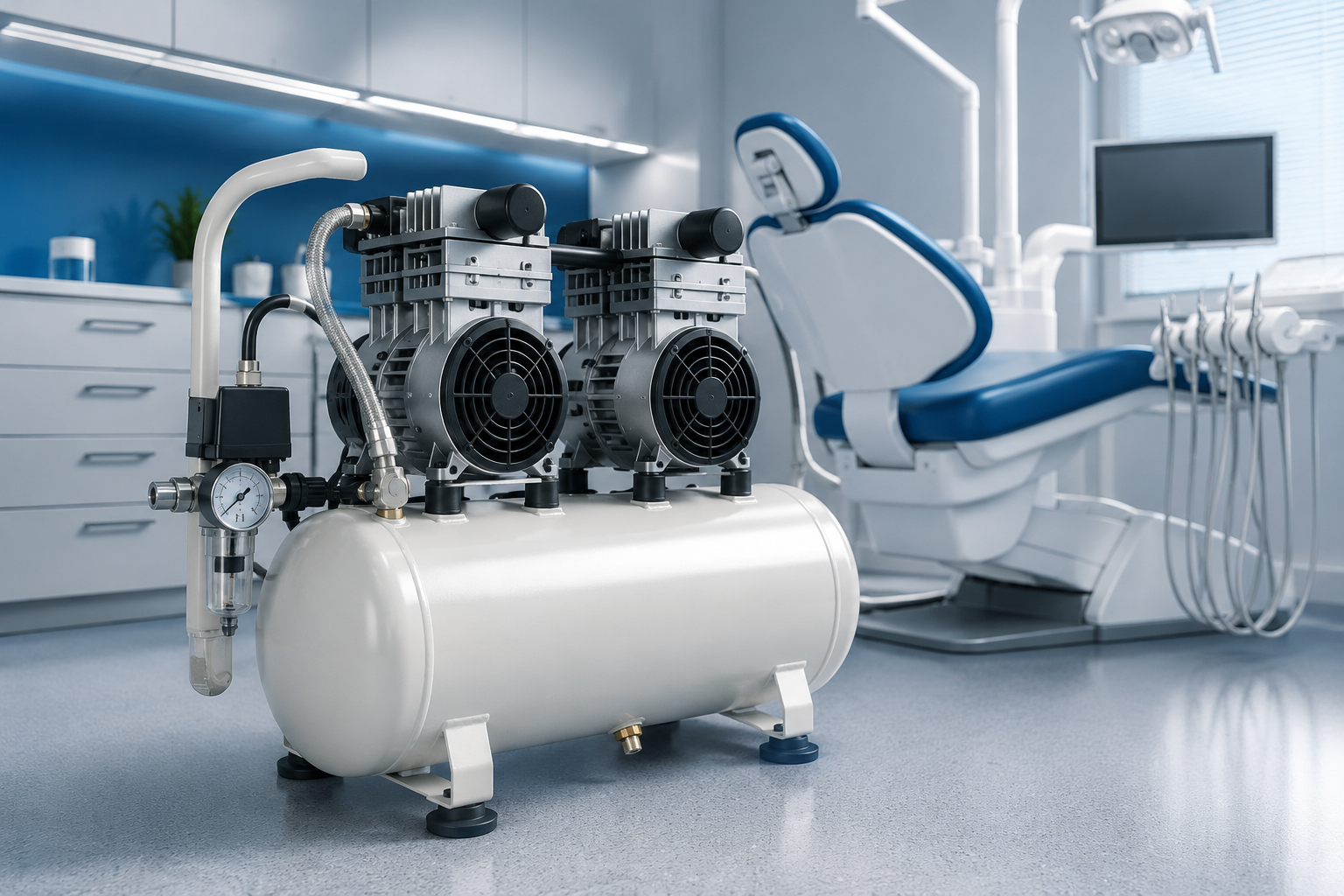 Dental Compressors: Driving Efficiency in Dental Practices by 2034