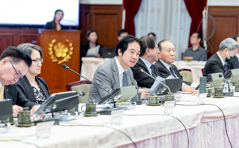 賴清德總統主持全社會防衛韌性委員會第8次會議重申「有準備、更安全」盼提升臺灣安全與防衛韌性
