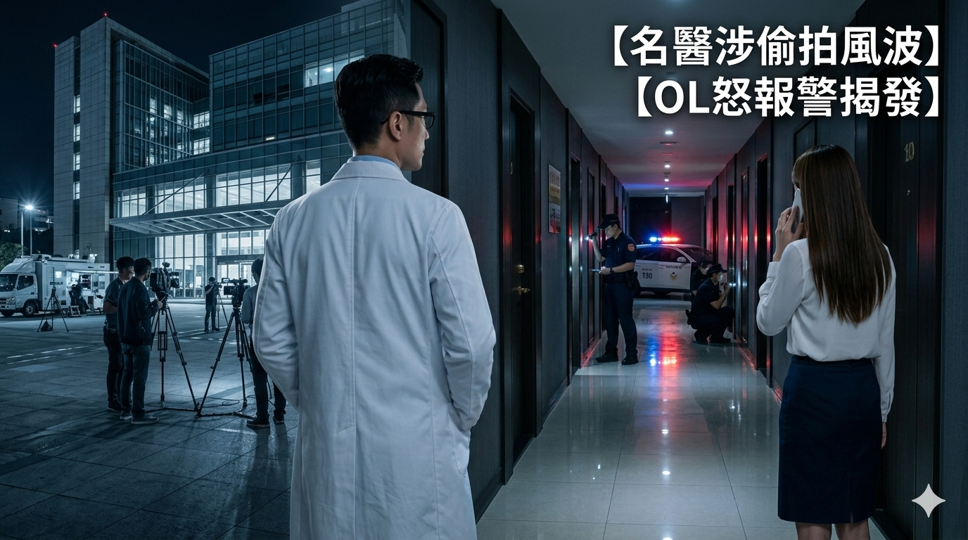 骨科名醫1.5萬援交OL！洗完澡疑偷拍被抓包　正妹怒衝警局報警