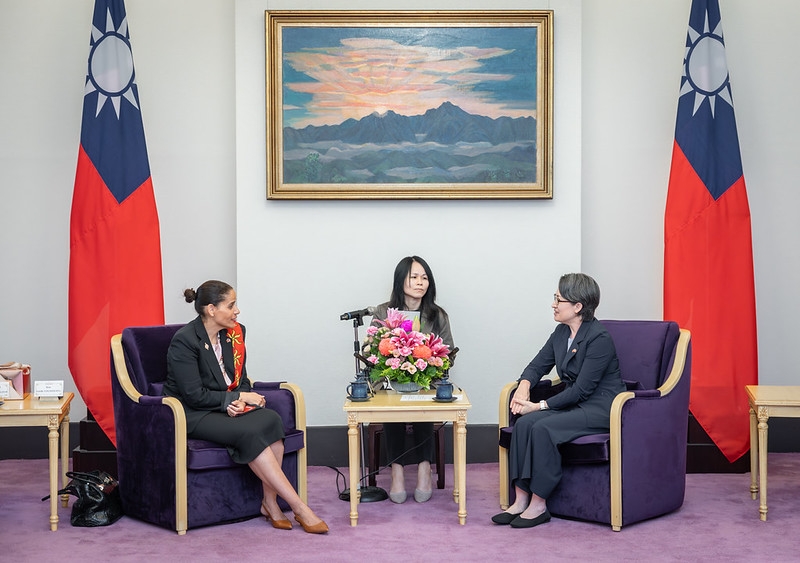 蕭美琴副總統接見法國國民議會訪團　盼持續深化臺法各領域合作及夥伴關係　開創合作新局