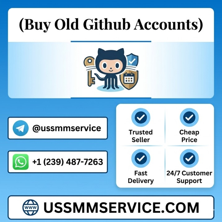 Buy Old GitHub Accounts in Bulk &ndash; Aged &amp; Verified Accounts