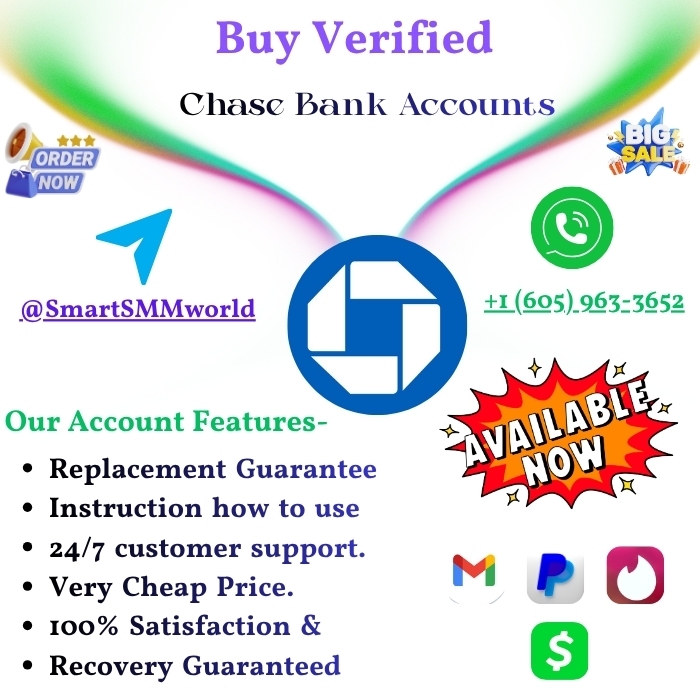 Trusted website smartsmmworld Best Platforms To Buy Verified Chase Bank Account